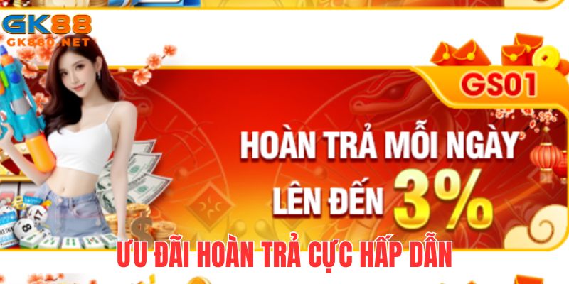 Khuyến mãi GK88 hoàn trả có thể nhận mọi lúc mọi nơi, không bị giới hạn